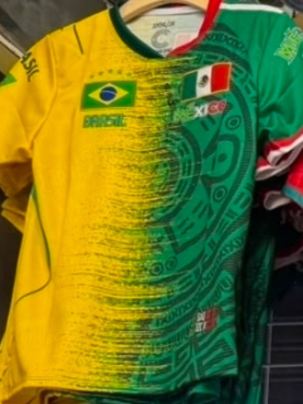Brazil 🇧🇷/Mexico 🇲🇽 Jersey